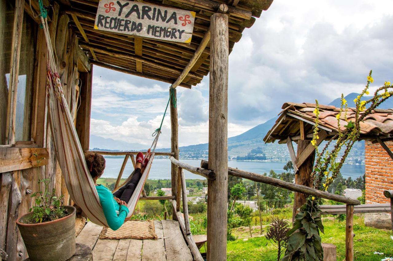 Cabañas y Glampings Balcon del lago Otavalo Exterior foto