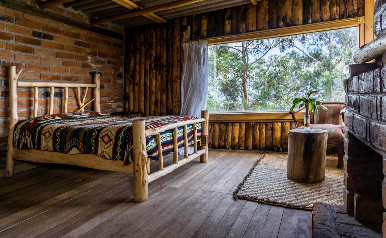 Cabañas y Glampings Balcon del lago Otavalo Exterior foto